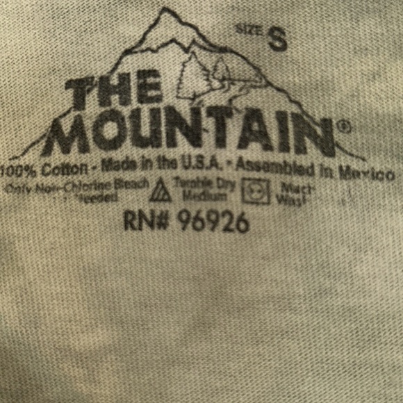 The Mountain Peace Tree T-Shirt Size Small - Picture 5 of 6